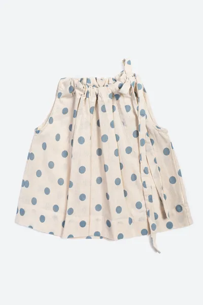 Топ в горошек