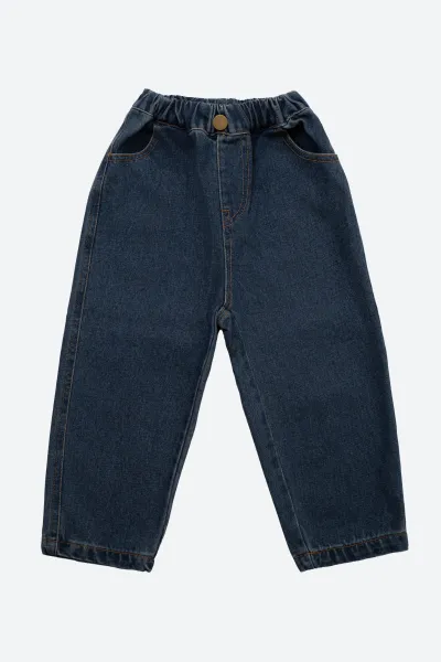 Джинсы Коричневая строчка