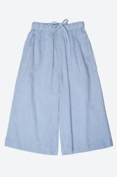 Брюки Голубые полоска